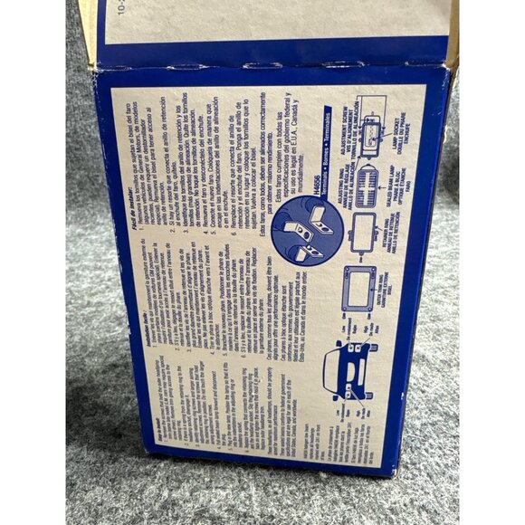 NAPA Sylvania Halogen Sealed Beam H4656 Low Beam Headlight USA 12V - Picture 9 of 9